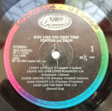 Freddie Jackson – албум Just Like The First Time - Img 3