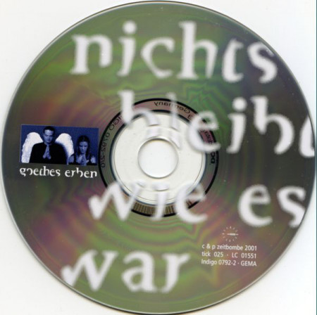 Goethes Erben – албум Goethes Erben (CD) - Img 3