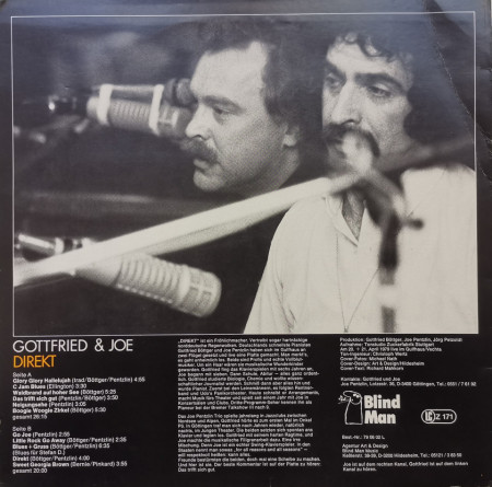 Gottfried Böttger &amp; Joe Pentzlin – албум Direkt - Img 3