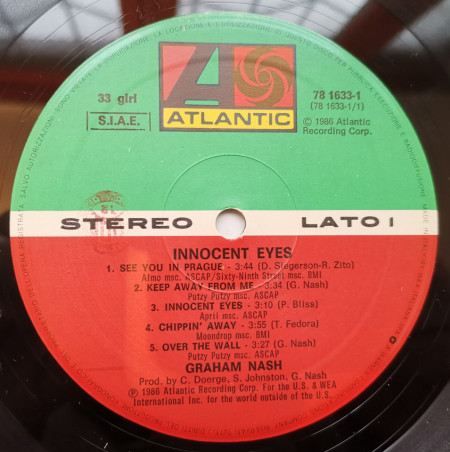 Graham Nash – албум Innocent Eyes - Img 3