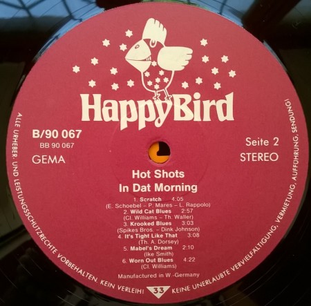 Hot Shots ‎– албум In Dat Morning - Img 3