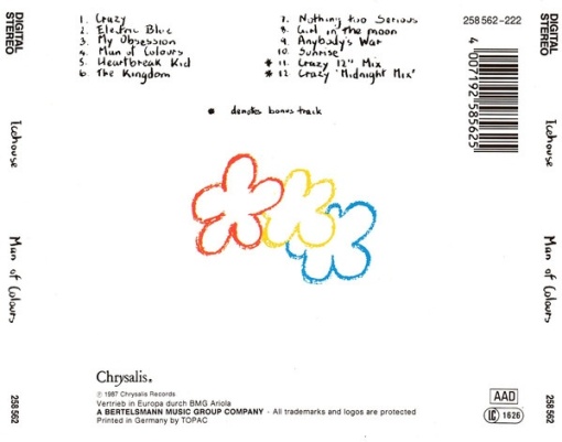 Icehouse – албум Man Of Colours (CD) - Img 2