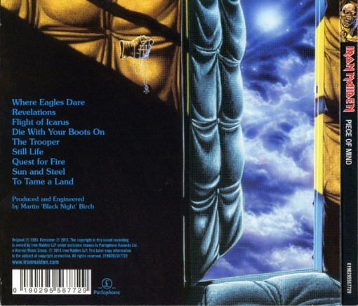 Iron Maiden – Piece Of Mind (CD) - Img 2