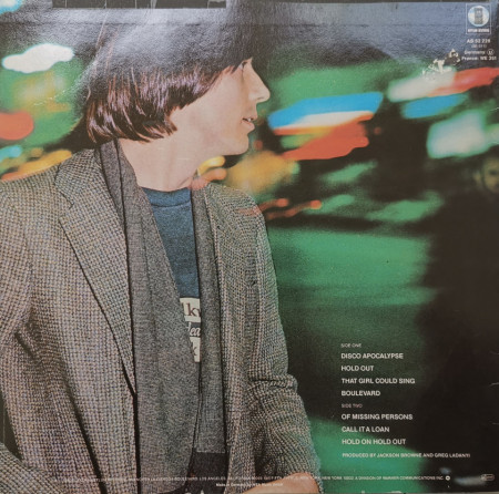 Jackson Browne – албум Hold Out - Img 2