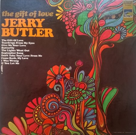 Jerry Butler ‎– албум The Gift Of Love