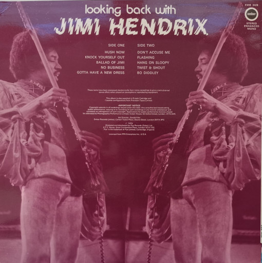 Jimi Hendrix – албум Looking Back With Jimi Hendrix - Img 3