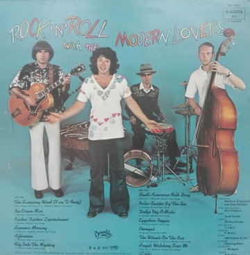 Jonathan Richman &amp; The Modern Lovers – албум Rock &#039;N&#039; Roll With The Modern Lovers - Img 2