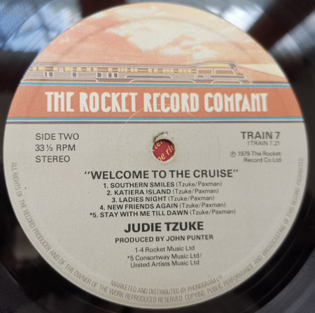 Judie Tzuke – албум Welcome To The Cruise - Img 3