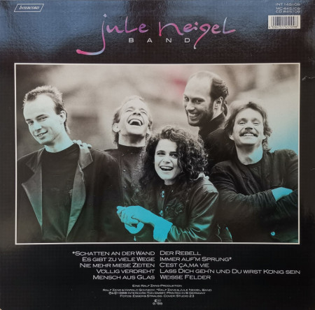Jule Neigel Band ‎– албум Schatten An Der Wand - Img 2