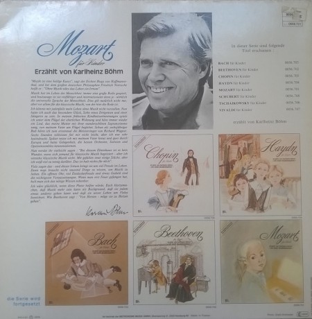 Karlheinz Böhm ‎– албум Mozart Für Kinder - Img 2
