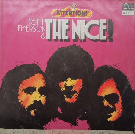 Keith Emerson & The Nice – албум Attention! Keith Emerson & The Nice