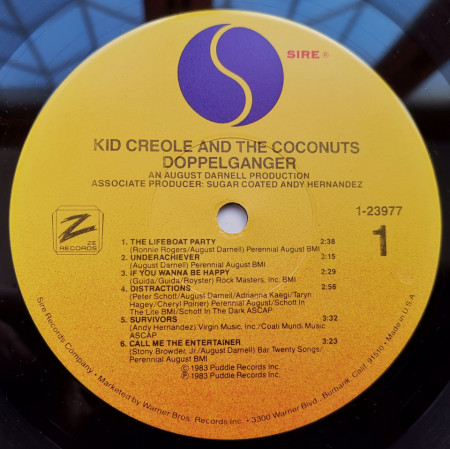 Kid Creole And The Coconuts – албум Doppelganger - Img 3