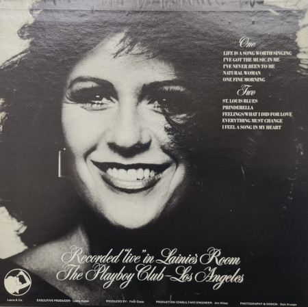 Lainie Kazan – албум The Chanteuse Is Loose - Img 2