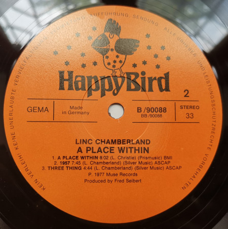 Linc Chamberland – албум A Place Within - Img 3