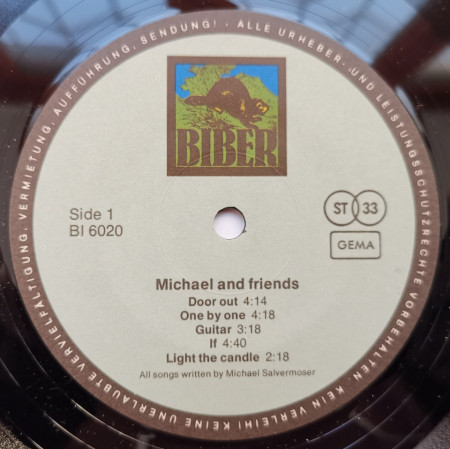 Michael And Friends ‎– албум Michael And Friends - Img 3