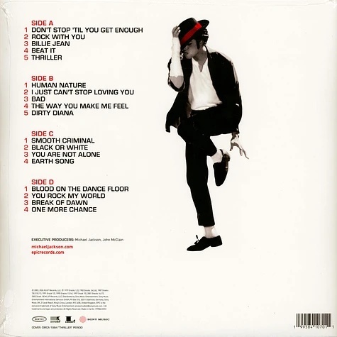 MICHAEL JACKSON - NUMBER ONES (BLACK VINYL) (2 x LP) - Img 2
