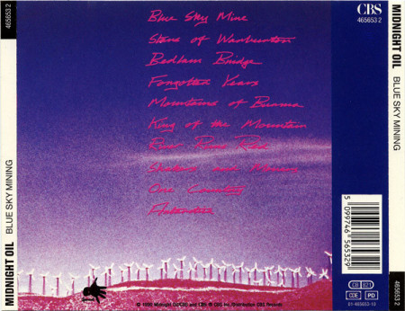 Midnight Oil – албум Blue Sky Mining (CD) - Img 2