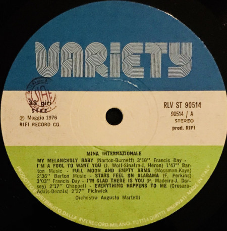 Mina – албум Internazionale - Img 3