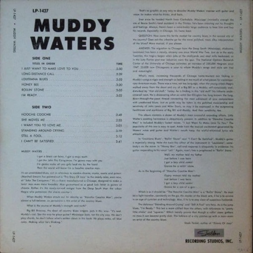 Muddy Waters – албум The Best Of Muddy Waters - Img 2
