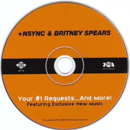 NSYNC / Britney Spears ‎– албум Your #1 Requests...And More! (CD) - Img 3