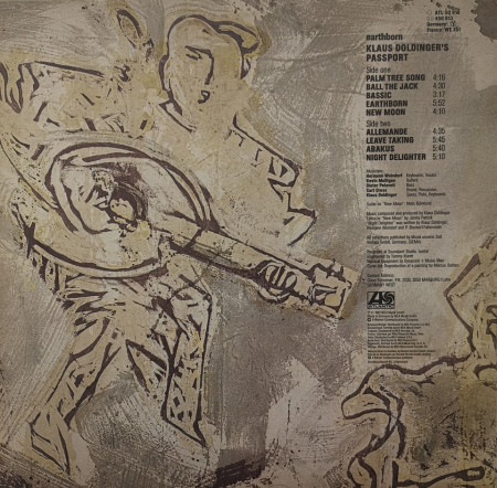 Passport ‎– албум Earthborn - Img 2