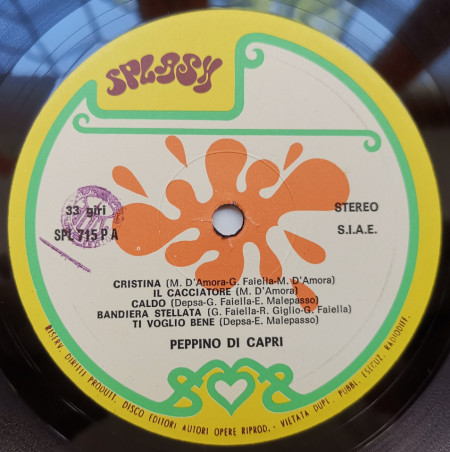 Peppino Di Capri – албум ...Con In Testa Strane Idee - Img 3