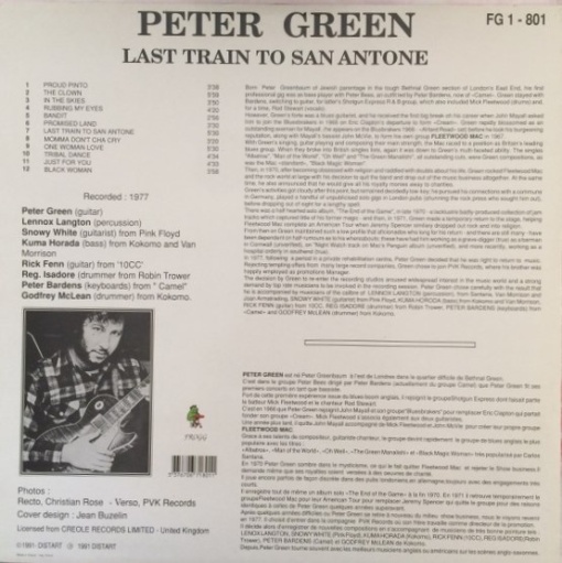 Peter Green – албум Last Train To San Antone - Img 2