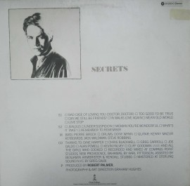 Robert Palmer ‎– албум Secrets - Img 2