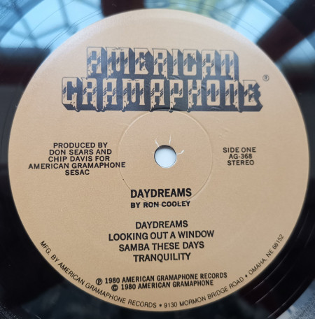 Ron Cooley – албум Daydreams - Img 3