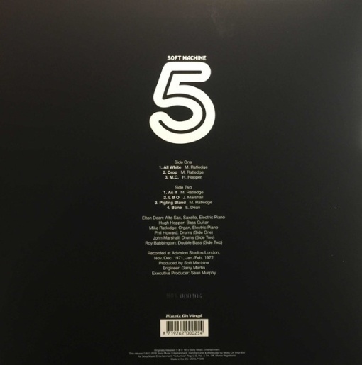 Soft Machine – албум Fifth - Img 2