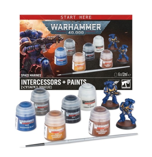 SPACE MARINES: INTERCESSORS + PAINTS - Img 4