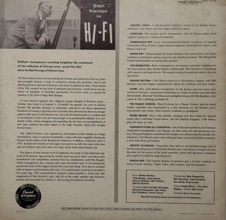 Stan Kenton – албум Kenton In Hi Fi - Img 2
