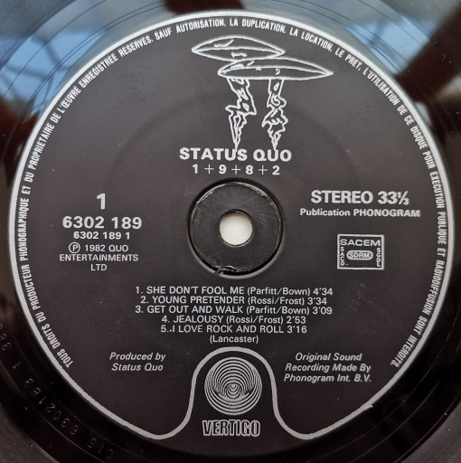 Status Quo – албум 1982 - Img 3