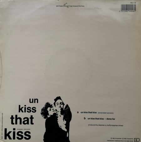Stephen A J Duffy ‎– сингъл Un Kiss That Kiss - Img 2