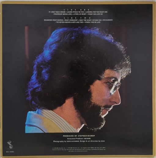 Stephen Bishop – албум Bish - Img 2