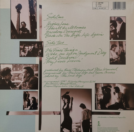 Steve Winwood – албум Back In The High Life - Img 2