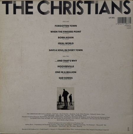 The Christians – Capitol RecordsThe Christians - Img 2