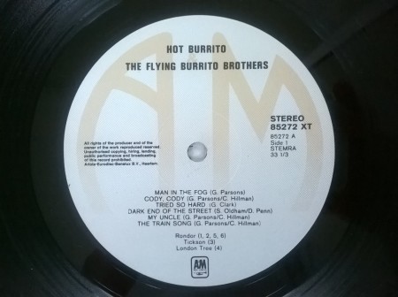 The Flying Burrito Brothers – албум Hot Burrito - Img 2