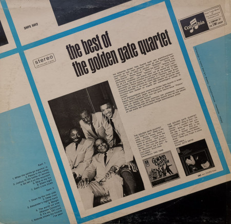 The Golden Gate Quartet – албум The Best Of The Golden Gate Quartet - Img 2