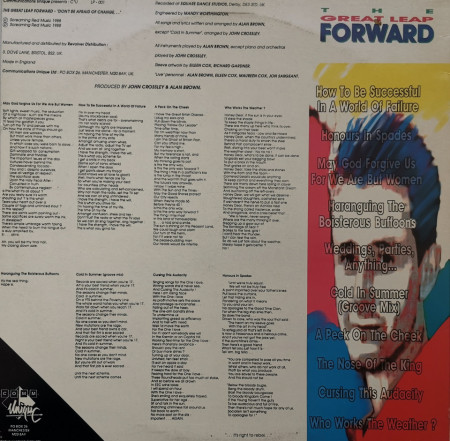 The Great Leap Forward – албум Don't Be Afraid Of Change... - Img 2
