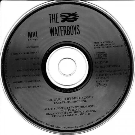The Waterboys ‎– албум The Waterboys (CD) - Img 3