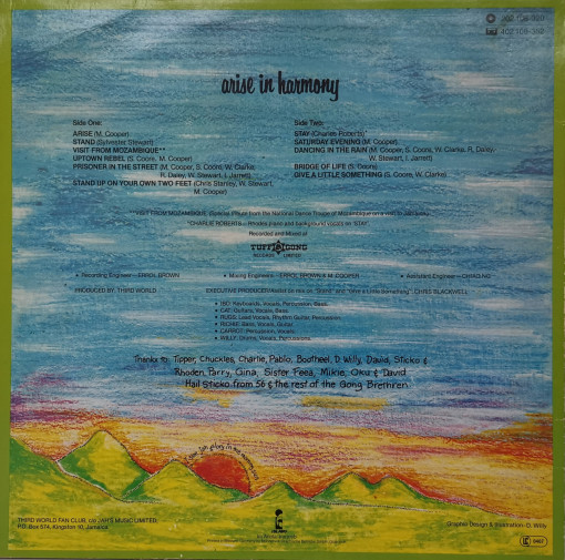 Third World – албум Arise In Harmony - Img 2