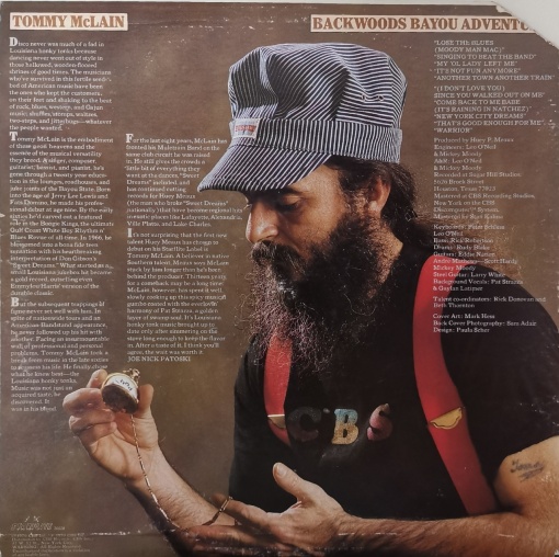 Tommy McLain – албум Backwoods Bayou Adventure - Img 3