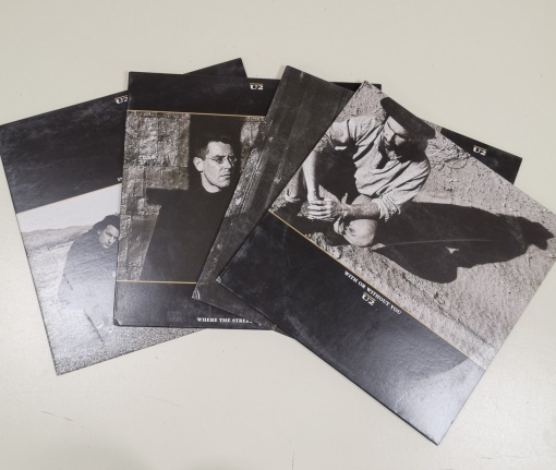 U2 – албум The Joshua Tree Singles: Remastered & Live (4xVinyl, 10")