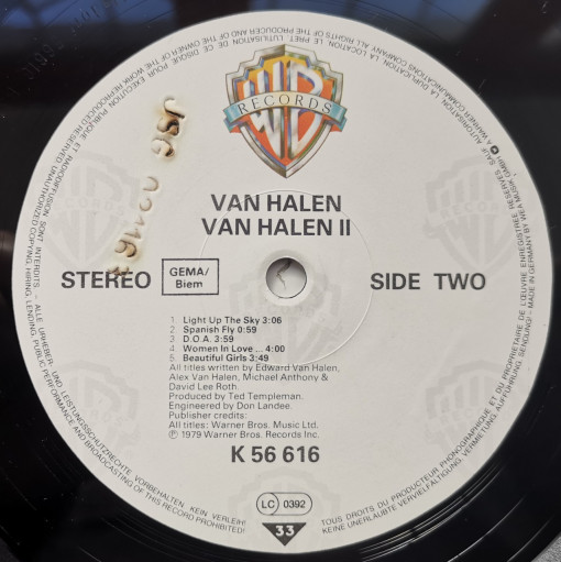 Van Halen – албум Van Halen II - Img 3