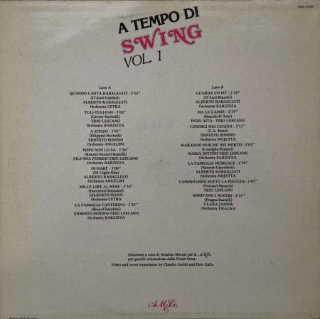 Various – албум A Tempo Di Swing Vol. 1 - Img 2