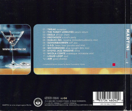 Various – албум Martini Mood Vol.2 (CD) - Img 2
