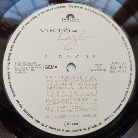 Viktor Lazlo – албум Viktor Lazlo - Img 3