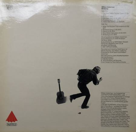 William Ackerman – албум Birdsong - Img 2