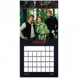 Календар - Star Wars Classic 2024 Square Wall Calendar - RETURN OF THE JEDI - Img 3